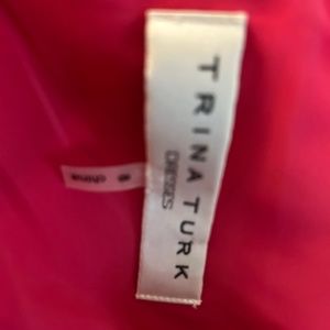 Hot hot pink with drape in back